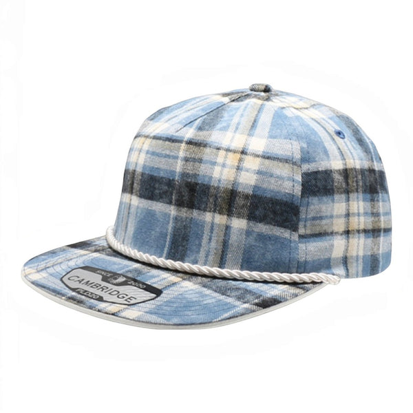 PITBULL PLD20 5 Panel Unstructured Vintage Plaid Rope