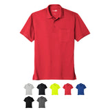 CornerStone Industrial Snag Proof Pique Pocket Polo CS4020P