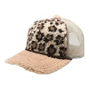 PITBULL LPD21 Leopard Fleece 5 Panel Meshback
