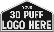 3D puff embroidery placeholder for custom logo, adding a bold and textured branding element.