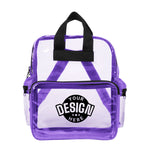 Custom Printed Nissun Clear Backpack CBP3121