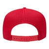 OTTO 39-166 5 Panel High Crown Circle Mesh Back Trucker Hat