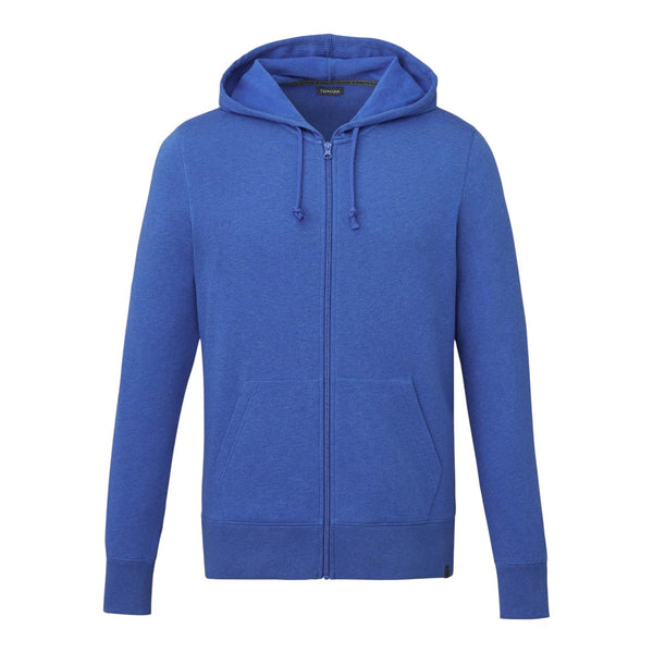 Elevate TM18223 Men’s ARGUS Eco Fleece Full Zip Lightweight Hoodie