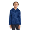 Sport-Tek YST240 Youth Sport-Wick CamoHex Fleece Hooded Pullover