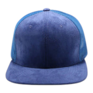 PitBull PB195 Suede Flat Brim Trucker Cap - 