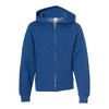 Independent Trading Co SS4001YZ Youth Midweight Full-Zip Hooded Sweatshirt