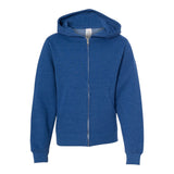 Independent Trading Co SS4001YZ Youth Midweight Full-Zip Hooded Sweatshirt