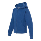 Independent Trading Co SS4001YZ Youth Midweight Full-Zip Hooded Sweatshirt