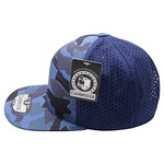 Pit Bull Cambridge PB260 Shiny Camo Camper Perforated Snapback Hat