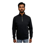 Royal Apparel Unisex Fleece Quarter-Zip Pullover – Style 13558 Made in USA