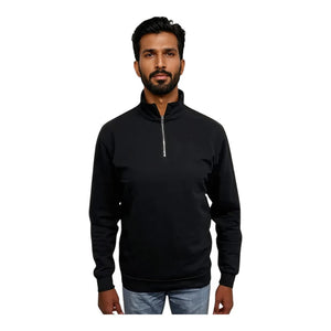 Royal Apparel Unisex Fleece Quarter-Zip Pullover – Style 13558 Made in USA - 