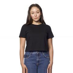 Royal Apparel Women's Premium Crop T-Shirt – Style 14011 Made in USA - 