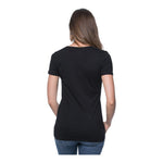 Royal Apparel Women’s 50/50 Blend V-Neck T-Shirt – Style 17030W Made in USA