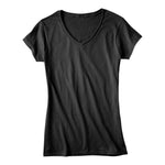 Royal Apparel Women’s 50/50 Blend V-Neck T-Shirt – Style 17030W Made in USA
