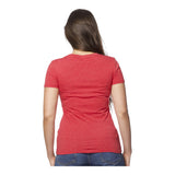 Royal Apparel Women’s 50/50 Blend V-Neck T-Shirt – Style 17030W Made in USA