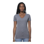 Royal Apparel Women’s 50/50 Blend V-Neck T-Shirt – Style 17030W Made in USA