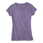 Royal Apparel Women’s 50/50 Blend V-Neck T-Shirt – Style 17030W Made in USA