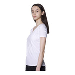 Royal Apparel Women’s 50/50 Blend V-Neck T-Shirt – Style 17030W Made in USA