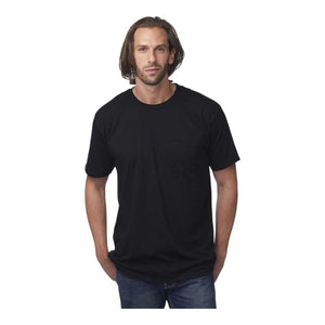 Royal Apparel Unisex 50/50 Blend Pocket T-Shirt – Style 17057 Made in USA - 