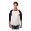 Royal Apparel Unisex Triblend Raglan Baseball T-Shirt – Style 20060 Made in USA