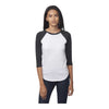 Royal Apparel Unisex Triblend Raglan Baseball T-Shirt – Style 20060 Made in USA
