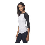 Royal Apparel Unisex Triblend Raglan Baseball T-Shirt – Style 20060 Made in USA