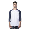 Royal Apparel Unisex Triblend Raglan Baseball T-Shirt – Style 20060 Made in USA
