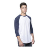 Royal Apparel Unisex Triblend Raglan Baseball T-Shirt – Style 20060 Made in USA