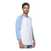 Royal Apparel Unisex Triblend Raglan Baseball T-Shirt – Style 20060 Made in USA