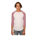 Royal Apparel Unisex Triblend Raglan Baseball T-Shirt – Style 20060 Made in USA