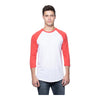 Royal Apparel Unisex Triblend Raglan Baseball T-Shirt – Style 20060 Made in USA