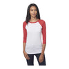 Royal Apparel Unisex Triblend Raglan Baseball T-Shirt – Style 20060 Made in USA