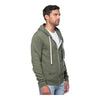 Royal Apparel Unisex Triblend Fleece Zip Hoodie – Style 25050 Made in USA