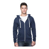 Royal Apparel Unisex Triblend Fleece Zip Hoodie – Style 25050 Made in USA