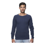 Royal Apparel Unisex Triblend Fleece Raglan Crewneck Sweatshirt – Style 25059 Made in USA