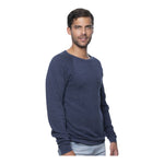 Royal Apparel Unisex Triblend Fleece Raglan Crewneck Sweatshirt – Style 25059 Made in USA