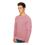 Royal Apparel Unisex Triblend Fleece Raglan Crewneck Sweatshirt – Style 25059 Made in USA