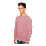Royal Apparel Unisex Triblend Fleece Raglan Crewneck Sweatshirt – Style 25059 Made in USA