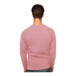 Royal Apparel Unisex Triblend Fleece Raglan Crewneck Sweatshirt – Style 25059 Made in USA