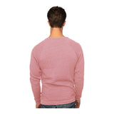 Royal Apparel Unisex Triblend Fleece Raglan Crewneck Sweatshirt – Style 25059 Made in USA