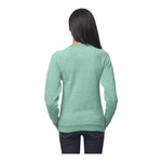Royal Apparel Unisex Triblend Fleece Raglan Crewneck Sweatshirt – Style 25059 Made in USA