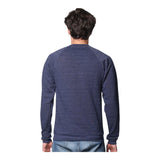 Royal Apparel Unisex Triblend Fleece Raglan Crewneck Sweatshirt – Style 25059 Made in USA