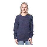 Royal Apparel Unisex Triblend Fleece Raglan Crewneck Sweatshirt – Style 25059 Made in USA