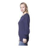 Royal Apparel Unisex Triblend Fleece Raglan Crewneck Sweatshirt – Style 25059 Made in USA