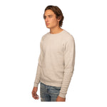 Royal Apparel Unisex Triblend Fleece Raglan Crewneck Sweatshirt – Style 25059 Made in USA