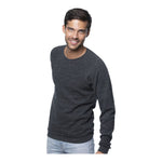 Royal Apparel Unisex Triblend Fleece Raglan Crewneck Sweatshirt – Style 25059 Made in USA