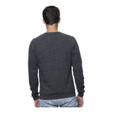 Royal Apparel Unisex Triblend Fleece Raglan Crewneck Sweatshirt – Style 25059 Made in USA