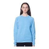 Royal Apparel Unisex Triblend Fleece Raglan Crewneck Sweatshirt – Style 25059 Made in USA