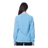 Royal Apparel Unisex Triblend Fleece Raglan Crewneck Sweatshirt – Style 25059 Made in USA
