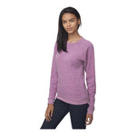 Royal Apparel Unisex Triblend Fleece Raglan Crewneck Sweatshirt – Style 25059 Made in USA